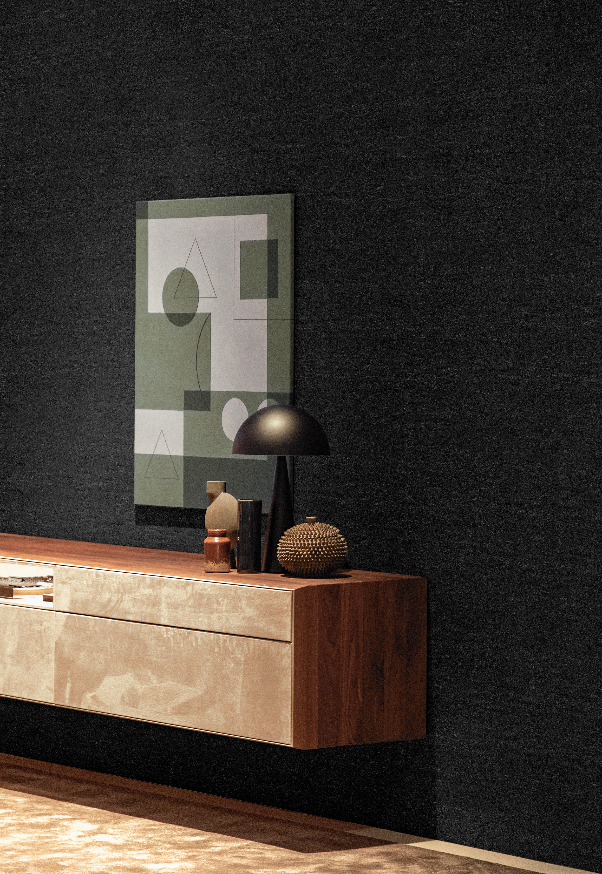 美牆壁布//岩黑石板(約1.5坪/捲)