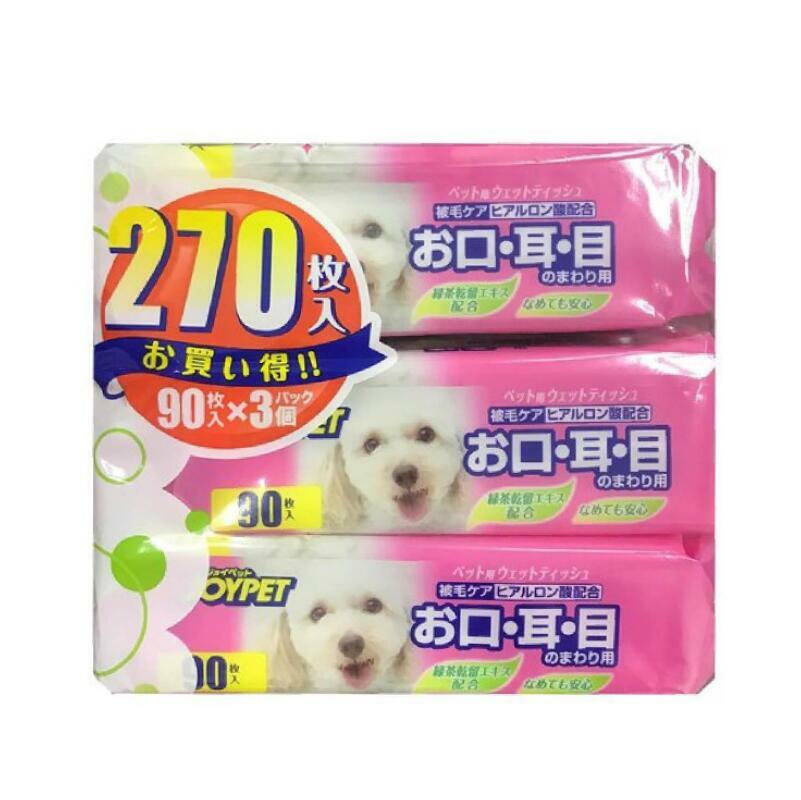 Joypet pet wet tissue 90pcs x 3