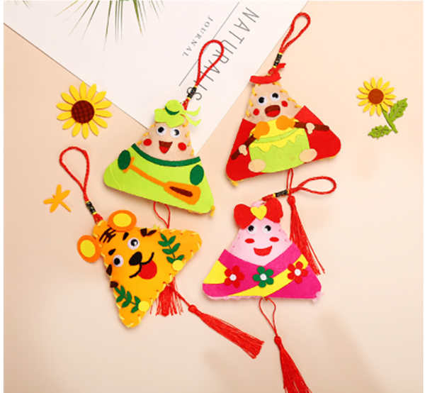 DIY不織布粽子香包材料包 M5423