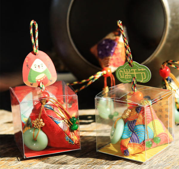 端午節平安扣艾草香包 T340