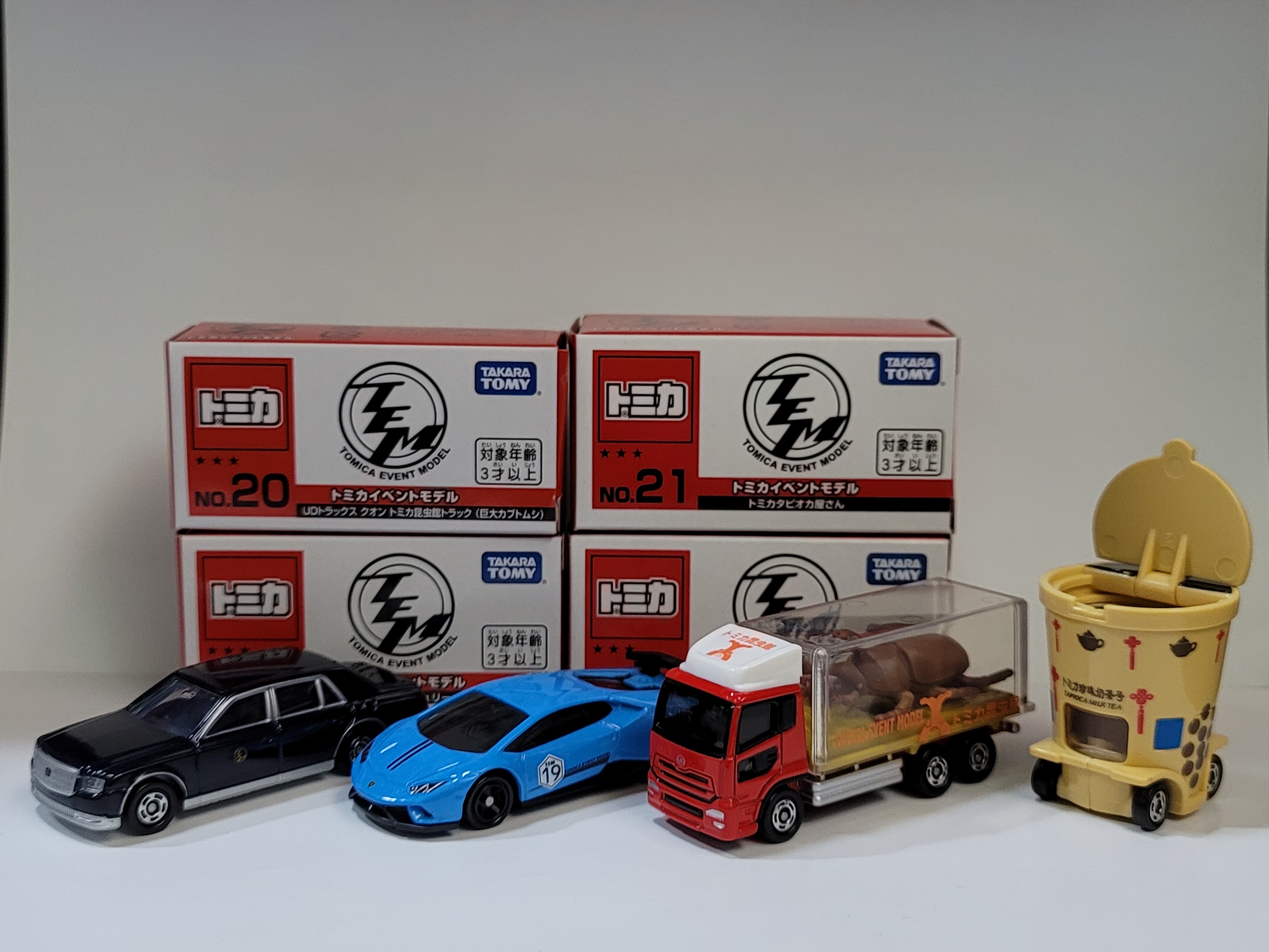 日版 Tomica Expo Event Model 2022 No.19 ～21 (Set of 4)