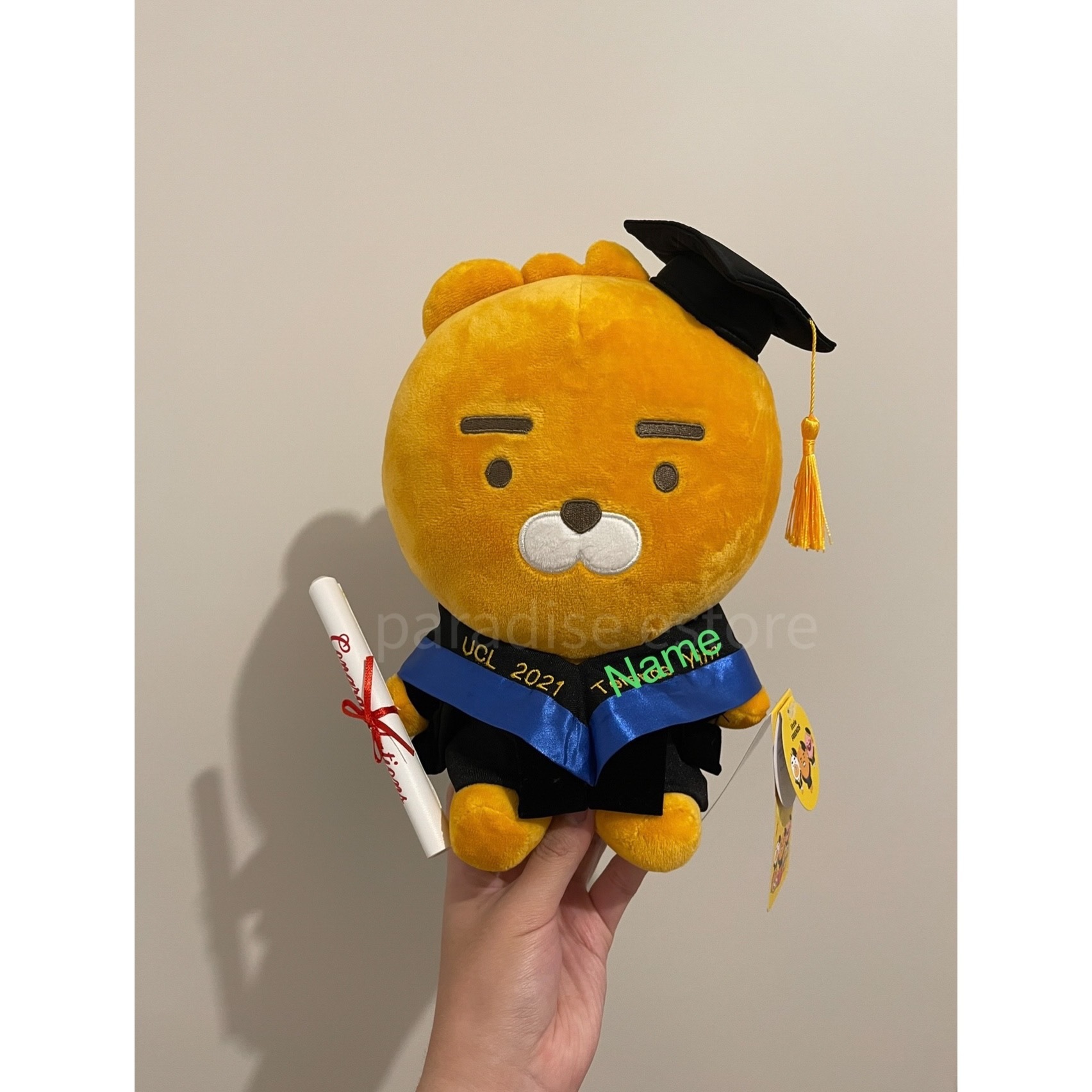 KAKAO FRIENDS-RYAN 畢業公仔