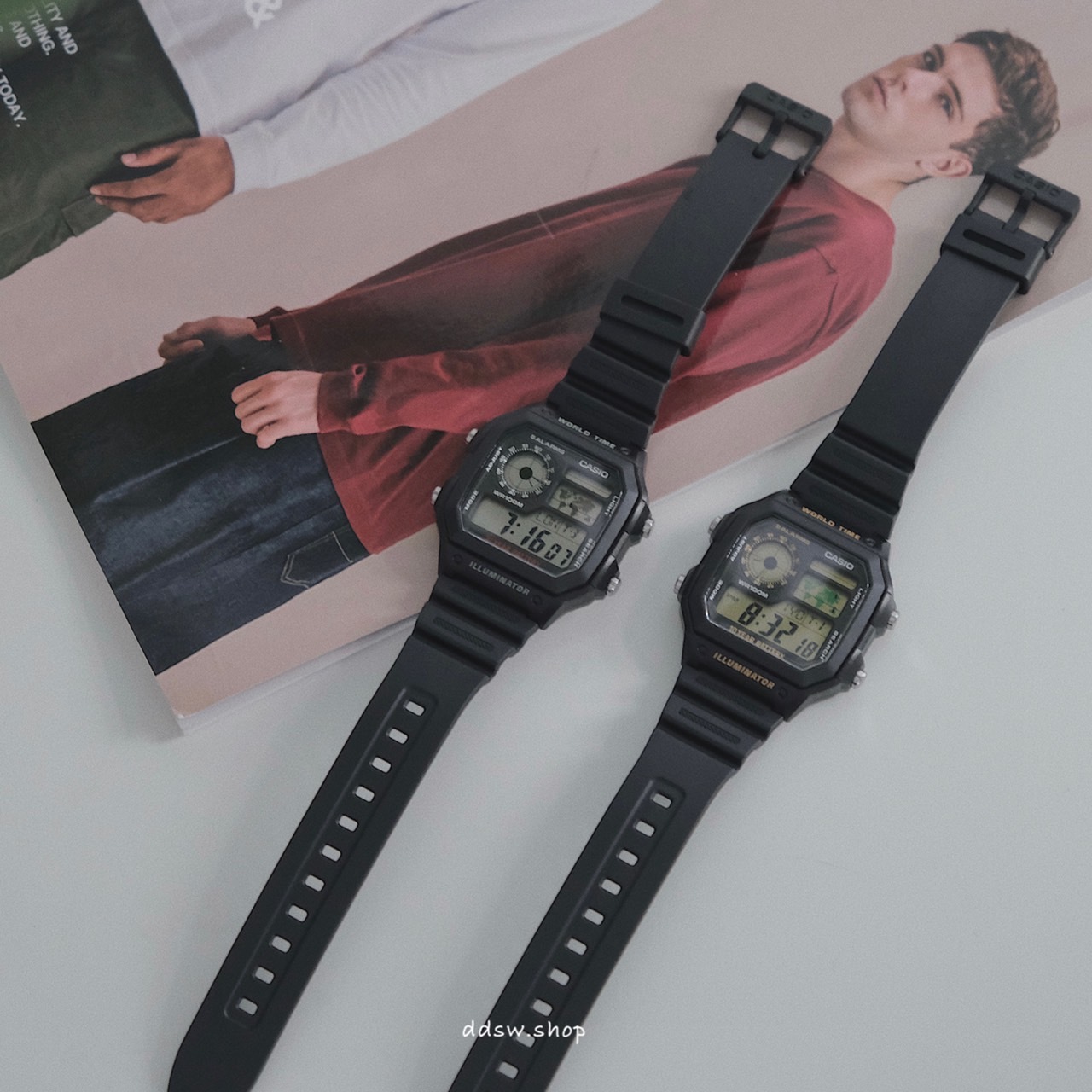 Casio 手錶 卡西歐 地圖錶 數位電子錶