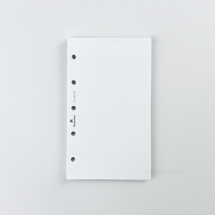 MICRO5／白色巴川紙－空白內頁（100張入）