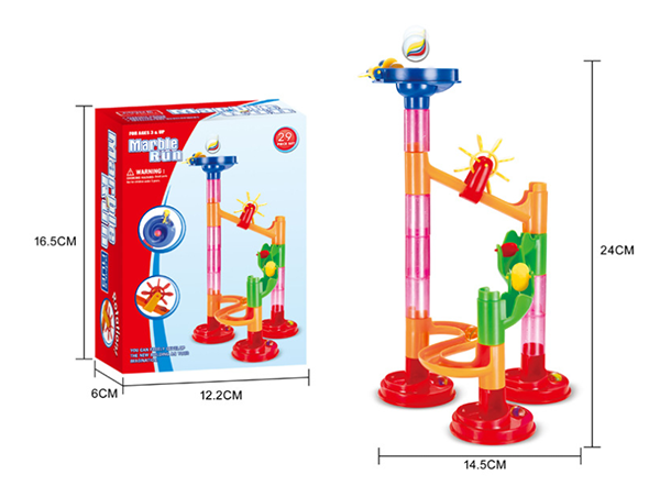 現貨區 MarbleRun 軌道滾珠積木 (29件) 29P1