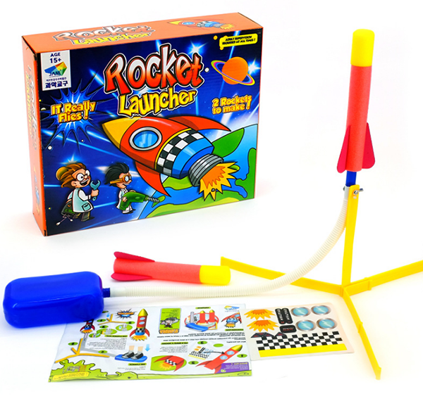 現貨區 氣壓火箭升空台 1004