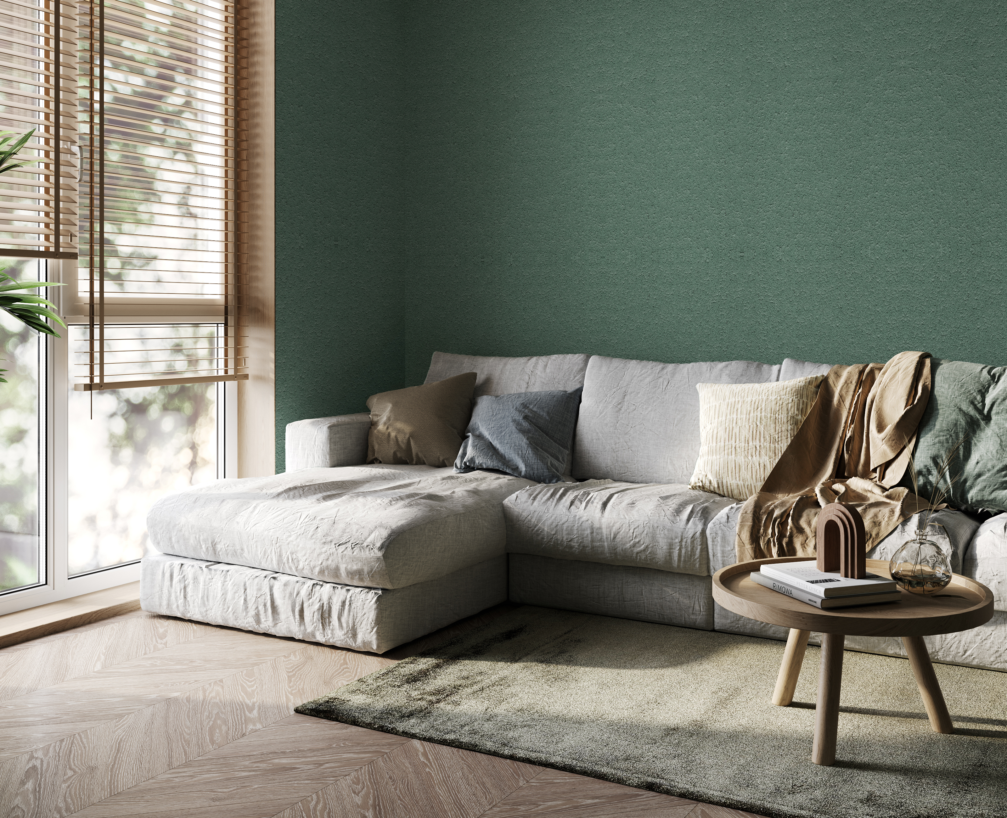 美牆壁布//暗青詩人(約1.5坪/捲)