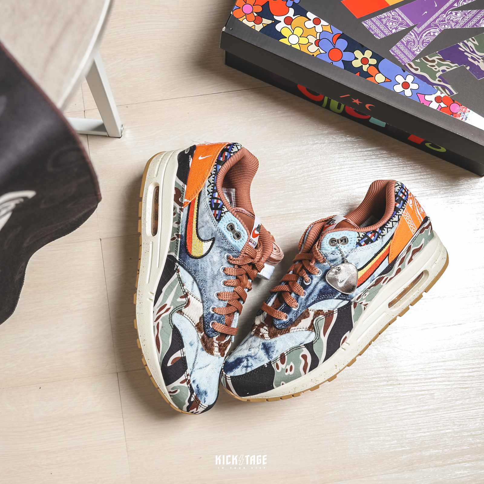 Concepts x Nike Air Max 1 SP HEAVY 迷彩丹寧休閒鞋【DN1803-900】