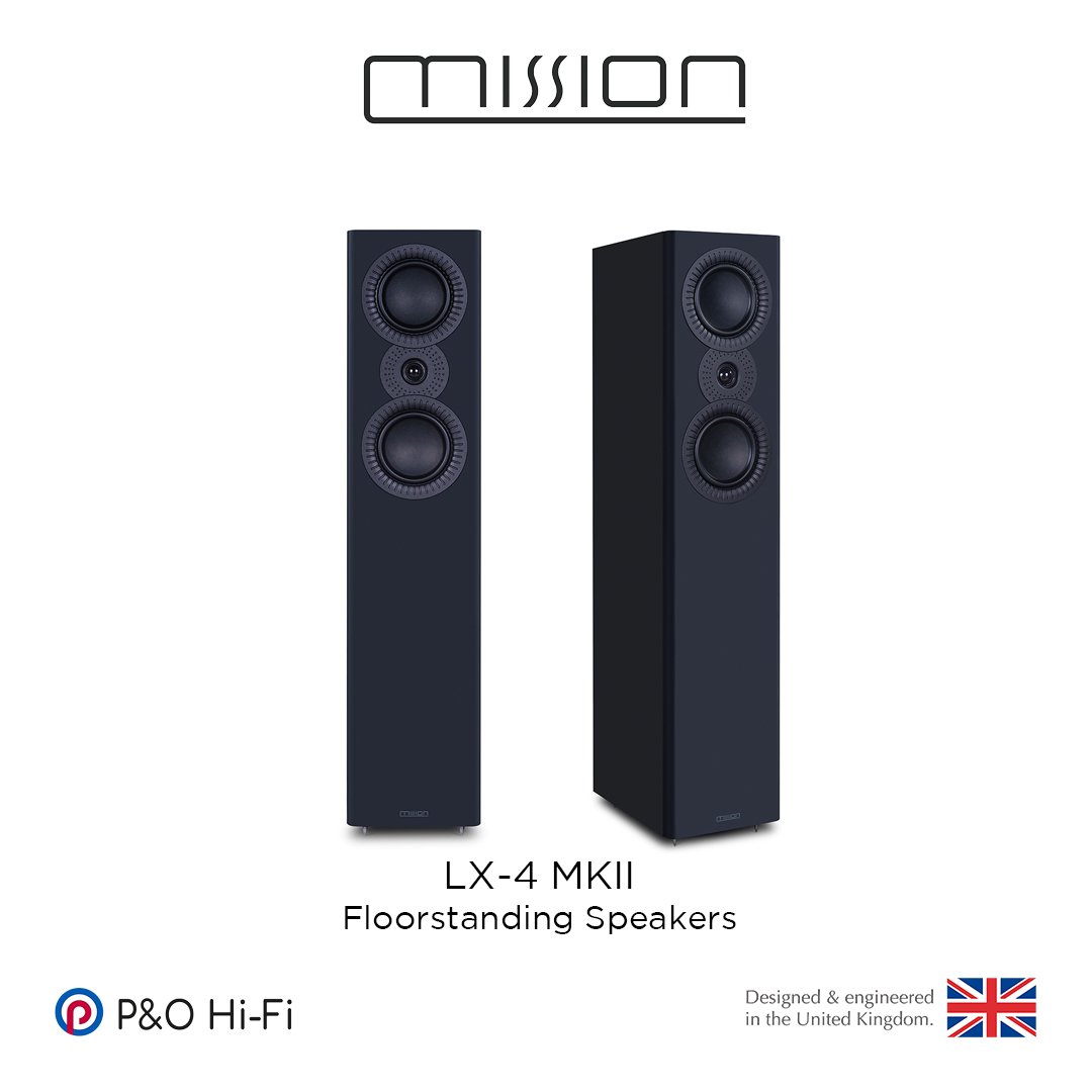 Mission LX-4 MKII 2路分音座地喇叭 【三色】