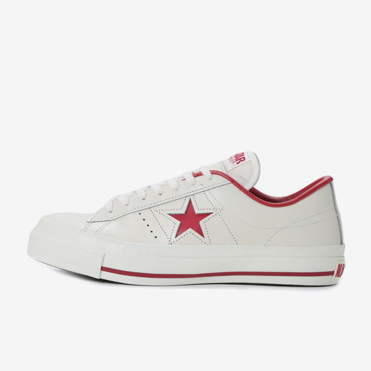 Converse One Star J White Red Made in Japan