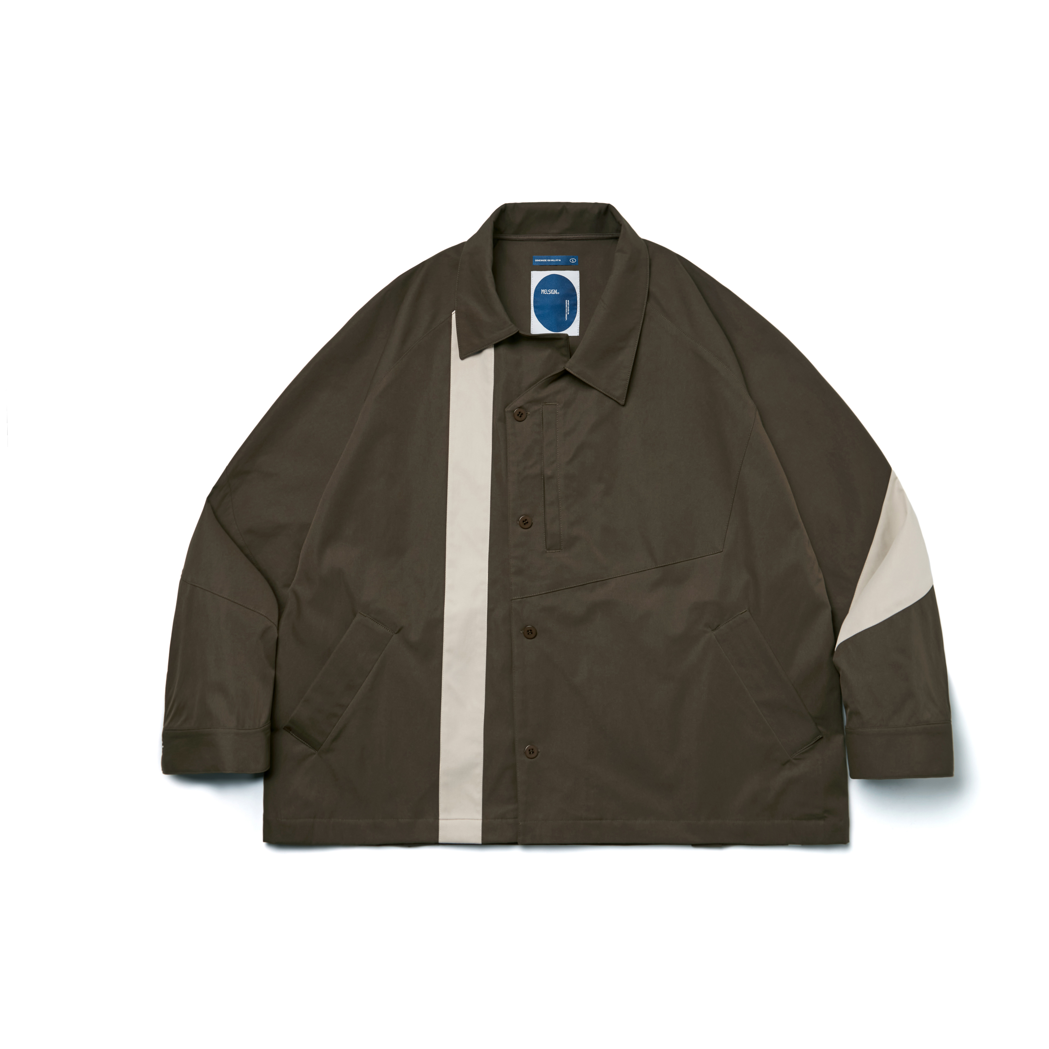 MELSIGN - Signature Over Shirt Jacket - Brown