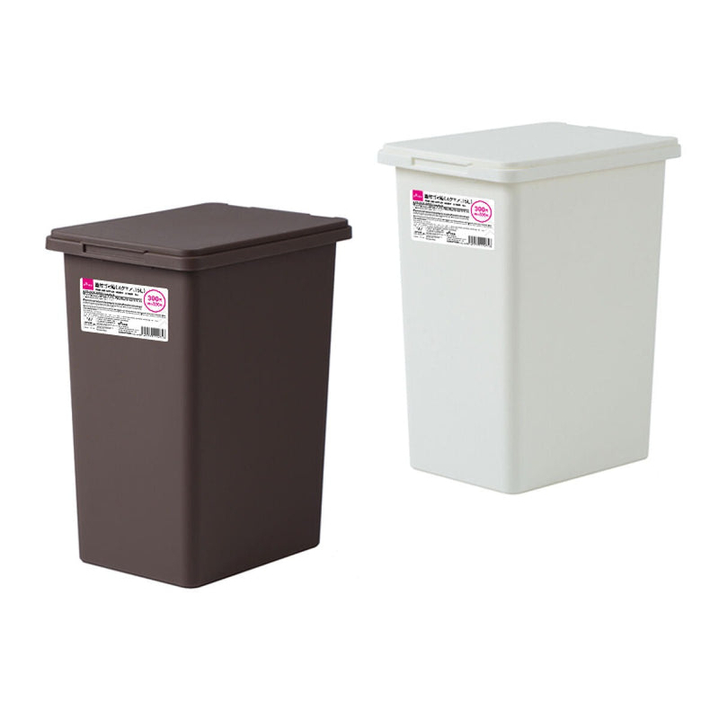 附蓋垃圾桶/方形15L