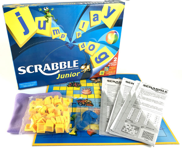 SCRABBLE JUNIOR英文拼字遊戲 HSTOYS69