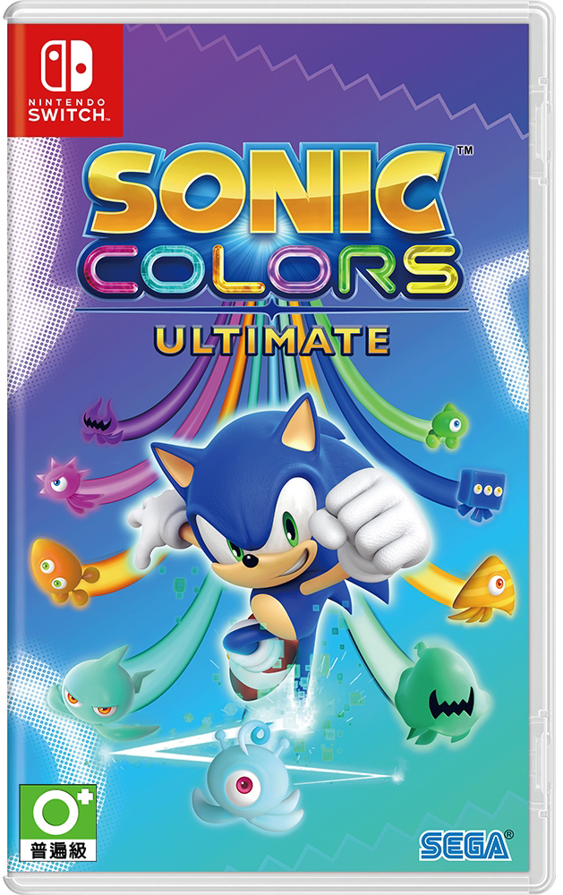 NS 音速小子 索尼克 繽紛色彩 中文究極版