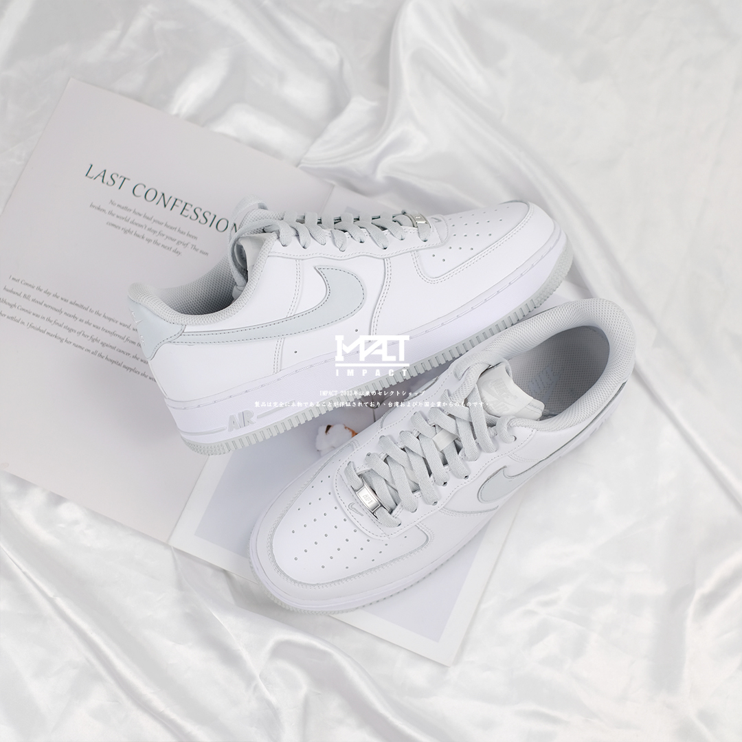 Nike Air Force 1 Low "Pecan" 淺灰白 雷射 DH7561-103