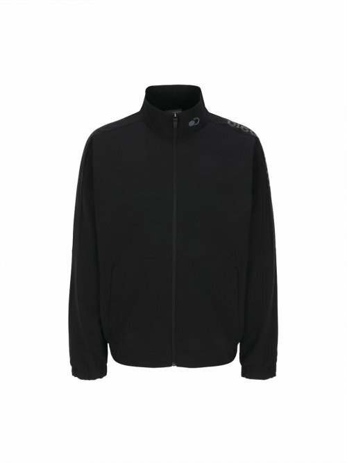 Discovery 輕量 Lettering point 男 訓練 外套 黑色DMTR67023-BKS