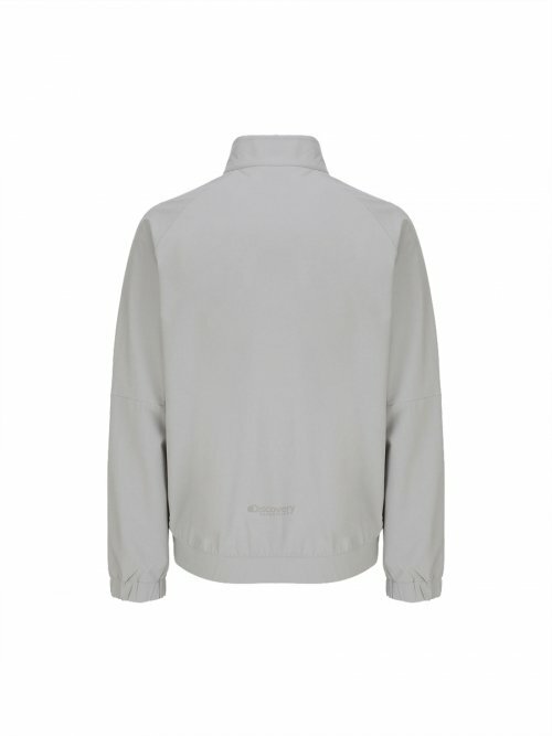 Discovery 輕量 Lettering point 男 訓練 外套 灰色 DMTR67023-GRS