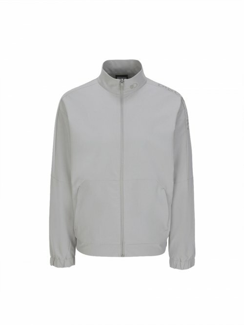 Discovery 輕量 Lettering point 男 訓練 外套 灰色 DMTR67023-GRS