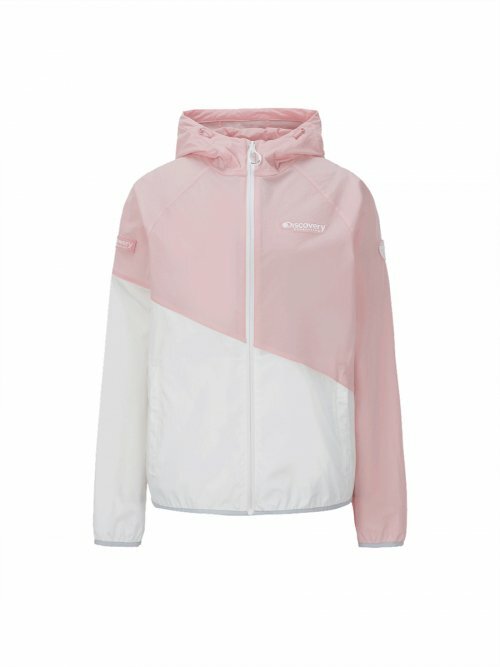 Discovery 輕量 Innoblock 運動 女 防風 連帽 外套 粉紅 DWWJ52023-PKS