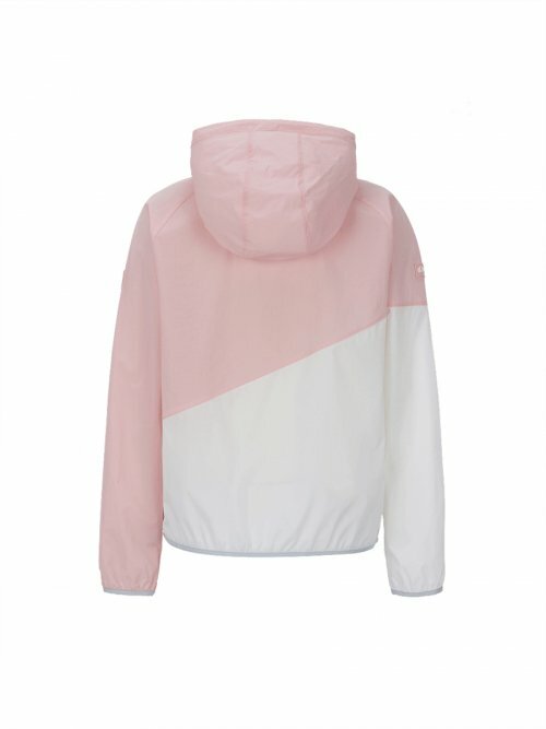 Discovery 輕量 Innoblock 運動 女 防風 連帽 外套 粉紅 DWWJ52023-PKS