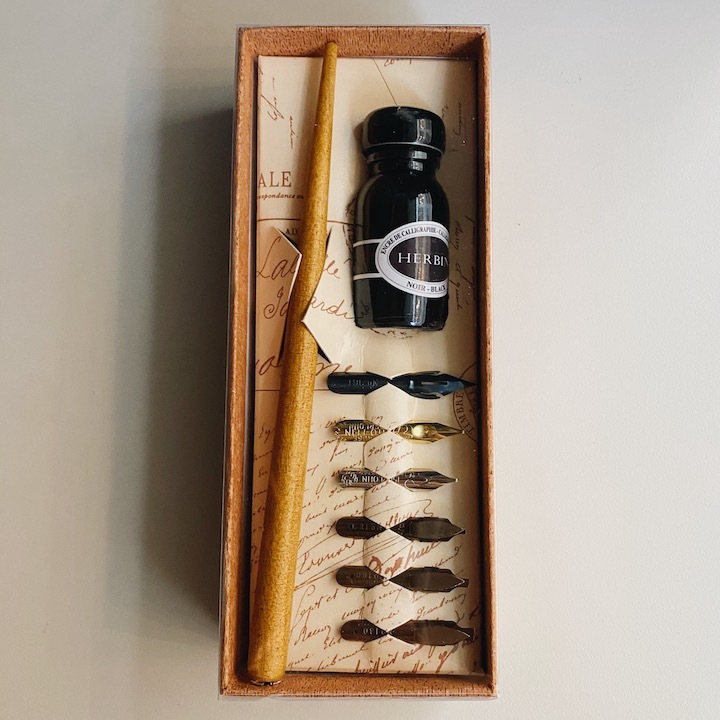 英文書法 沾水筆工具禮盒｜Brause