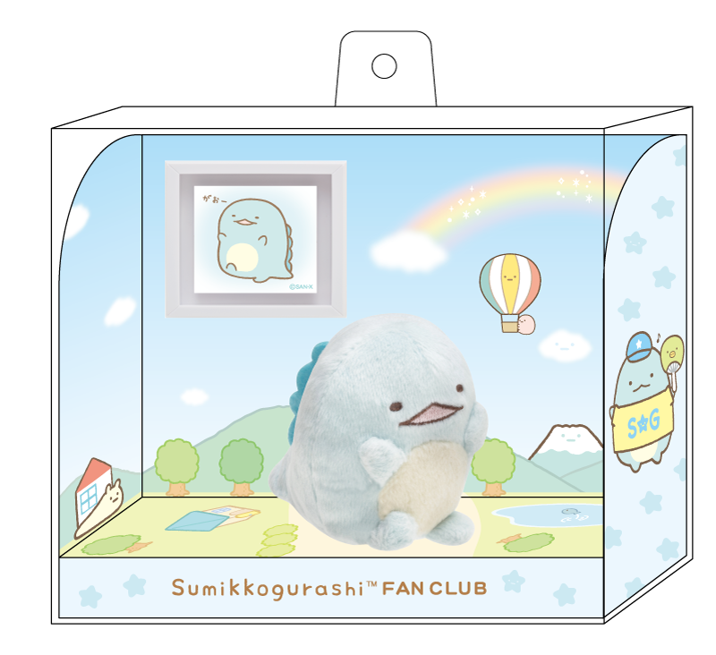 角落生物FC限定跳舞恐龍手玉box連恐龍小相框