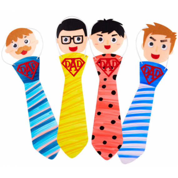 現貨區 DIY爸爸頭像領帶材料包 M2229