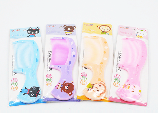 塑膠小梳子 (混款) A081