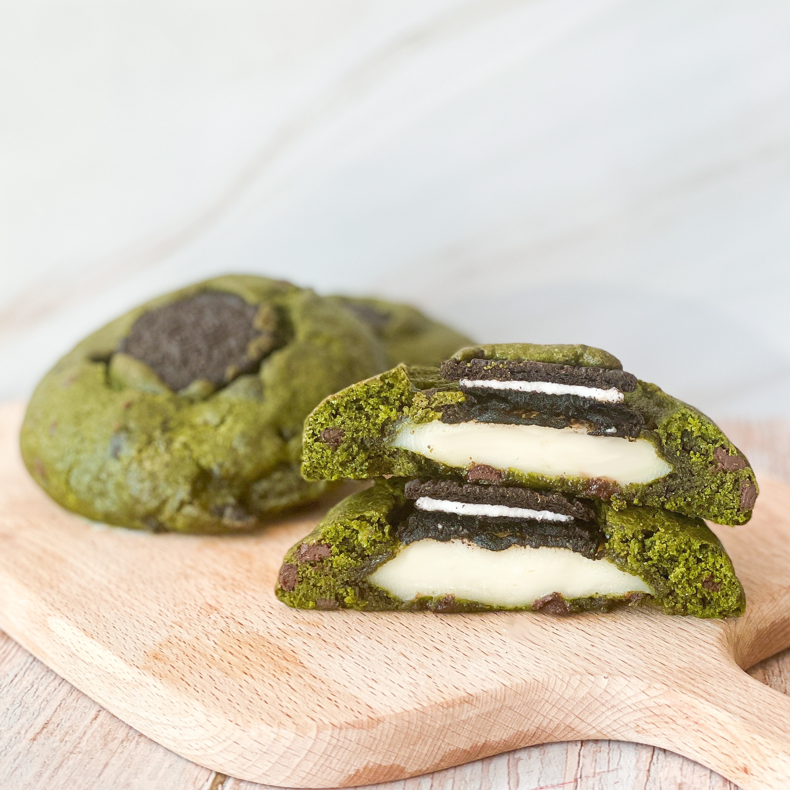 抹茶oreo麻薯軟曲奇