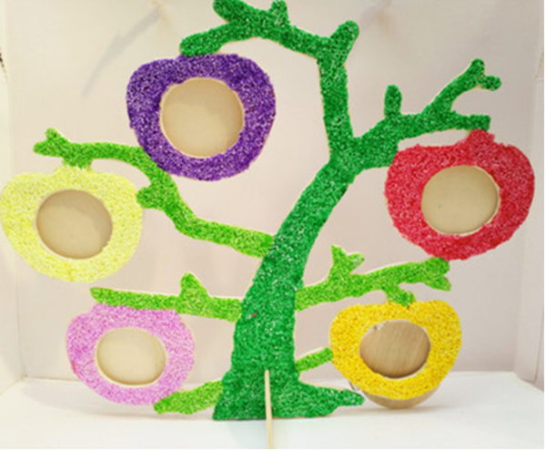 DIY愛心樹相框材料包 M2330