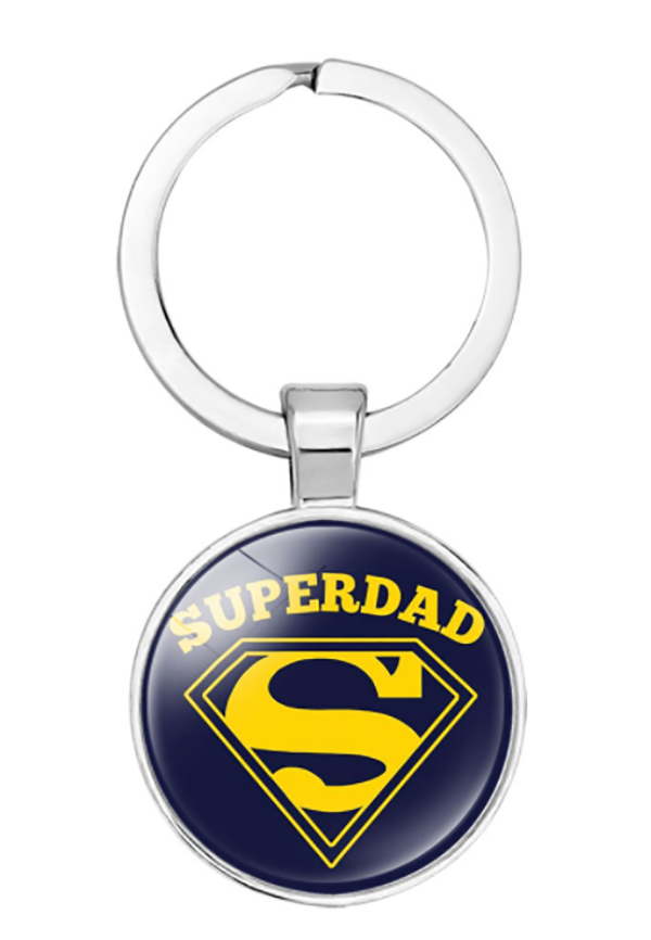 Best Super Dad寶石鑰匙扣(多款) T1418