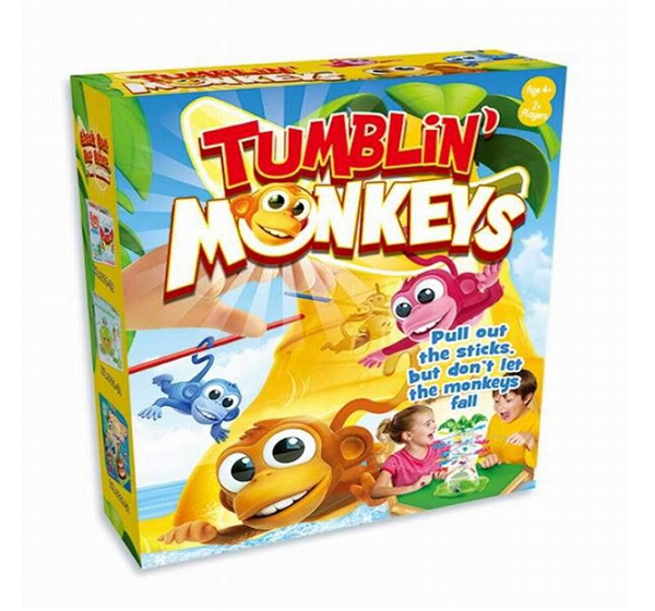 現貨區 翻斗抽籤猴子盒裝桌遊 707-7