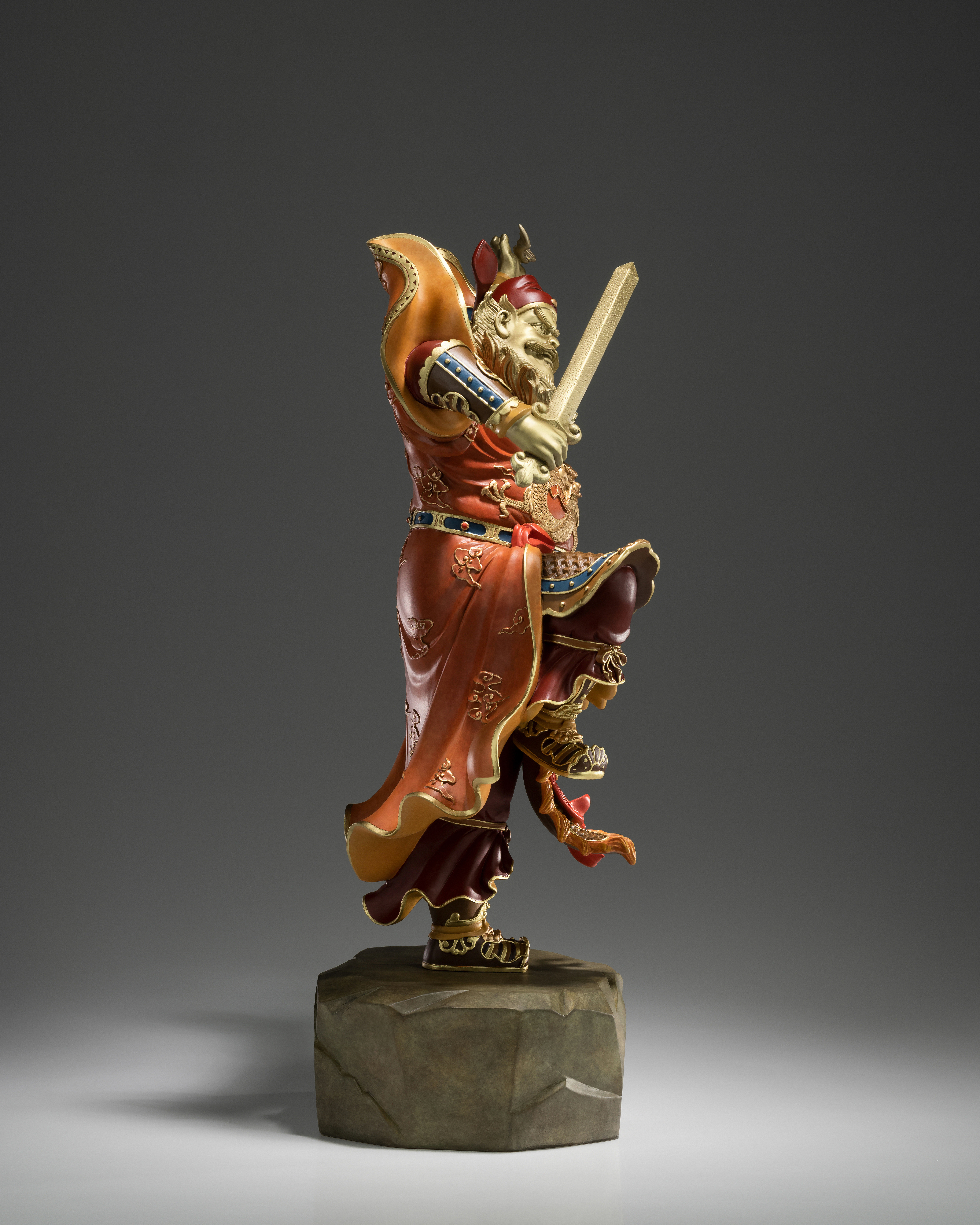 賜福鎮宅(鍾馗)｜銅作工藝品