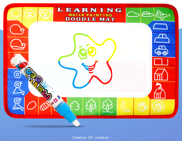 袋裝水畫布迷你彩色塗鴉板 DH131