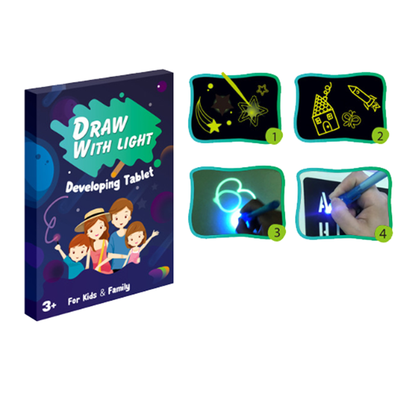 Draw With Light Fun A5夜光寫字板 T1688