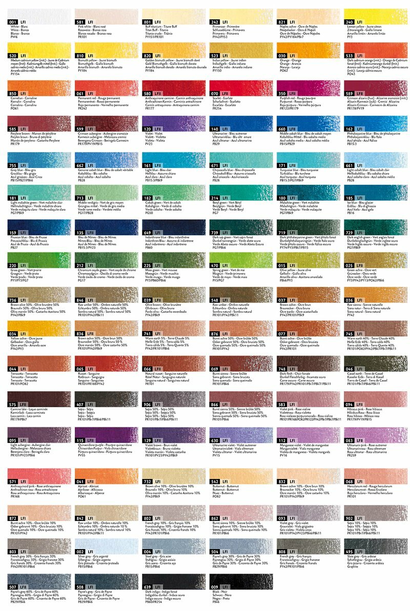 LUMINANCE 6901 極致專家級油性色鉛筆｜CARAN D'ACHE 卡達