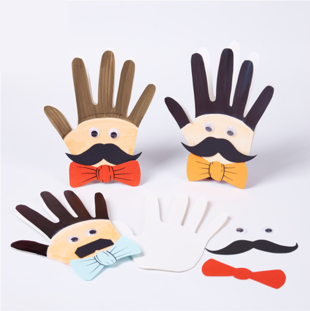 DIY爸爸手掌賀卡材料包 M1665