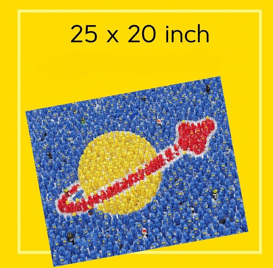 (極罕有推介) LEGO IDEAS Minifigure 太空任務 1000塊 puzzle