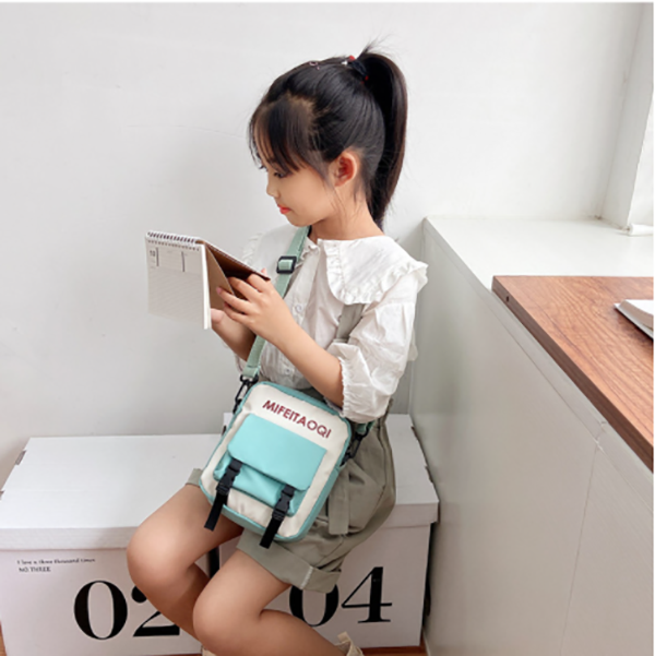 帆布單肩斜跨包 HJ-9990