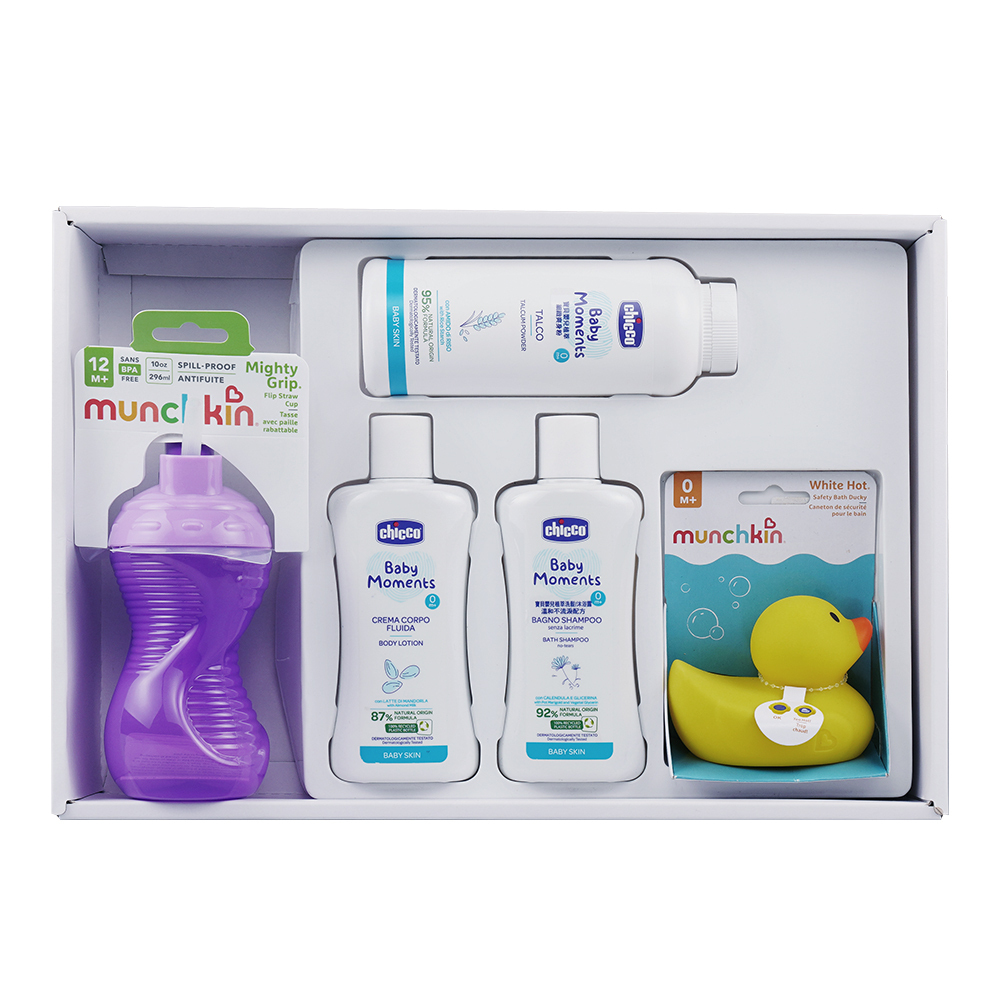 寶貝嬰兒植萃歡樂沐浴全效質感禮盒