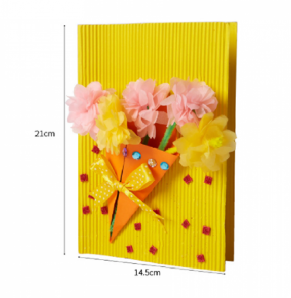 現貨區 DIY花朵賀卡材料包 MHK008