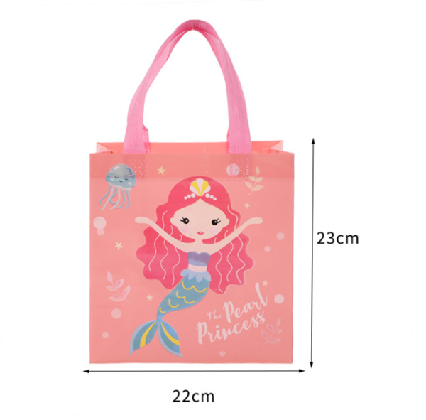卡通美人魚無紡布手提袋 2223MRY