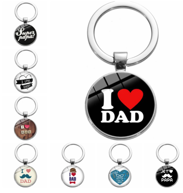 I Love Dad父親節鑰匙扣 YS305