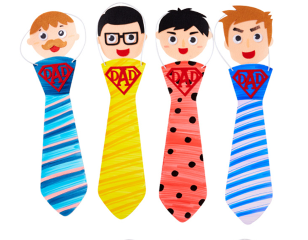 DIY爸爸頭像領帶材料包 M1676