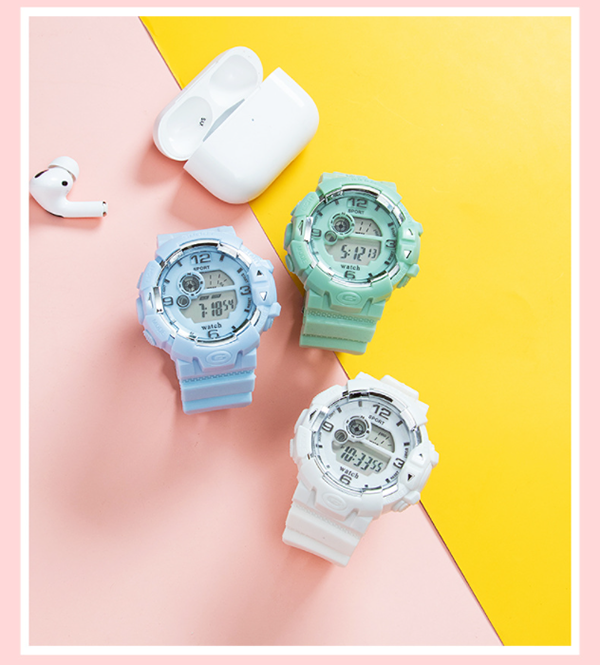 夜光防水電子手錶 W7039