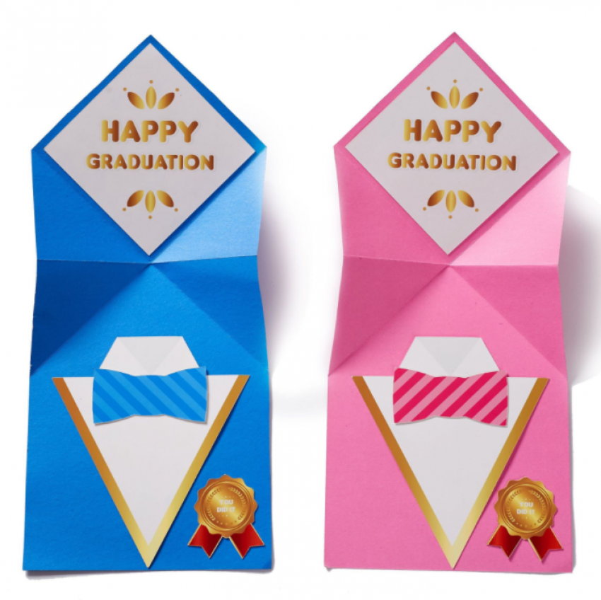 DIY畢業禮帽賀卡材料包 M1685