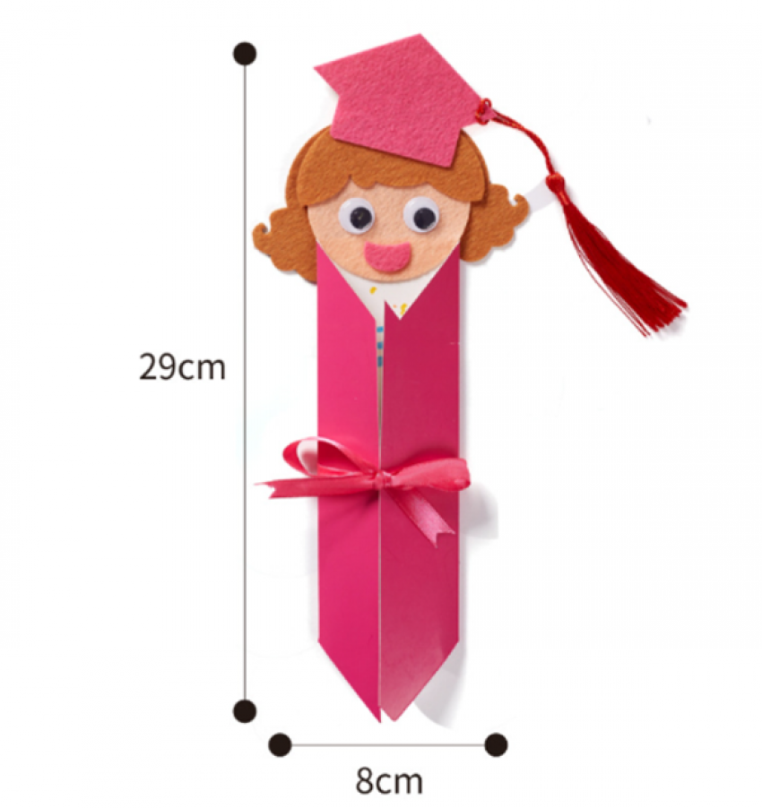 DIY畢業頭像賀卡材料包 M1684