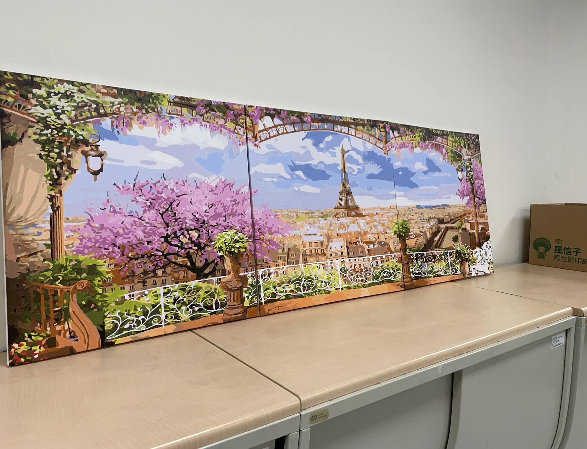 【95095】巴黎花園50*50CM*3