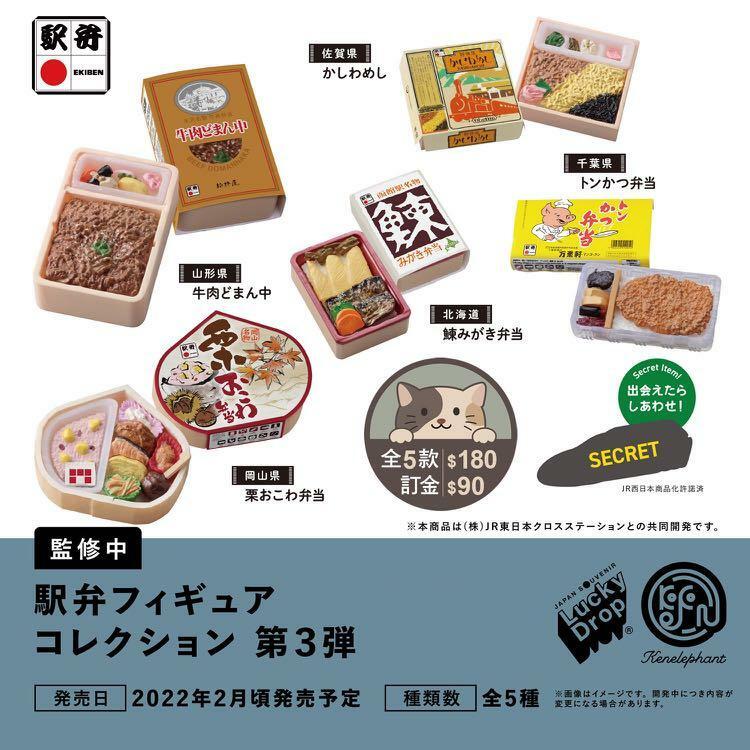 Kenelephant 代理版 盒玩 袖珍車站便當 第3彈(隨機出貨)