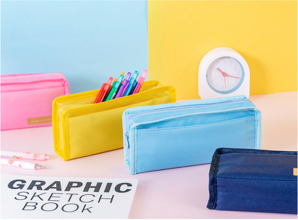 簡約風大容量筆袋 C1B1